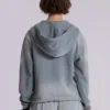 Sweat à capuche zippé « Cleo Graphic »