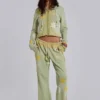 Pantalon de jogging ample à coupe bootcut Cleo Sunfade