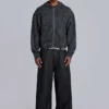 Sweat Monster Hoodie léopard anthracite