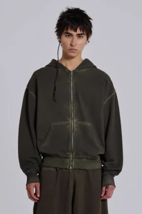 Sweat Monster Hoodie oversize kaki