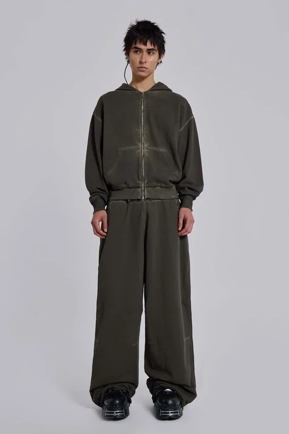 Sweat Monster Hoodie oversize kaki