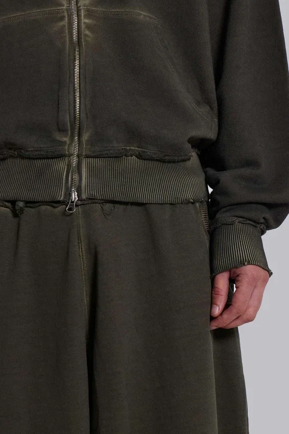 Sweat Monster Hoodie oversize kaki