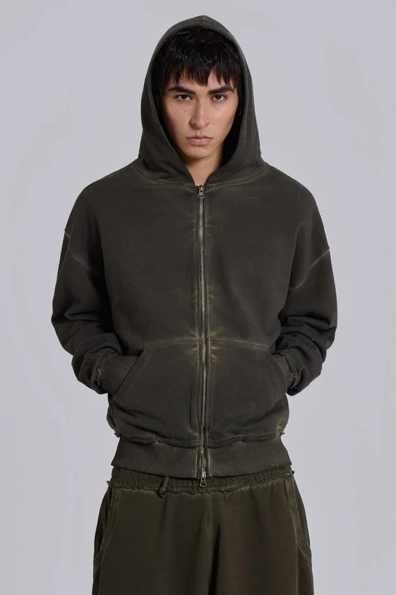 Sweat Monster Hoodie oversize kaki