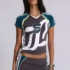 T-shirt bébé « Football » n° 5 à lacets
