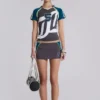 Jupe-short de football à lacets n° 5