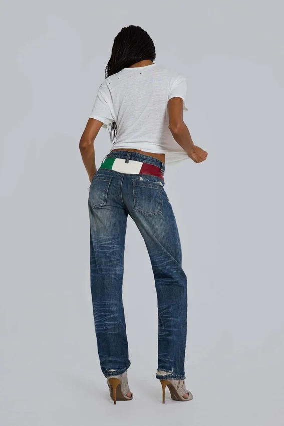 T-shirt blanc en slub
