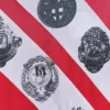 T-shirt à col en V « Crest »