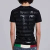T-shirt à col en V « Winner »