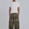 T-shirt court blanc « Moth »