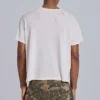 T-shirt court blanc « Moth »