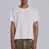 T-shirt court blanc « Moth »