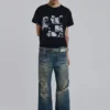 T-shirt court « Gun Girl »