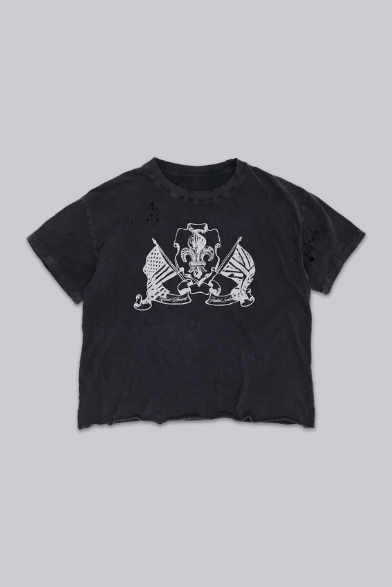 T-shirt court Rock Revival « National » à l'aspect vieilli