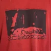T-shirt court rouge « Quasi »