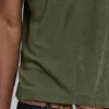 T-shirt Green Star Sun Faded