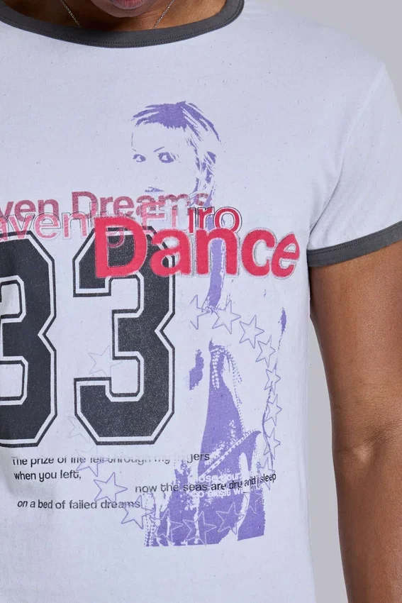 T-shirt Heavenly Ringer