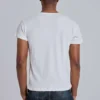 T-shirt Henley « Haze » blanc cassé