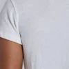 T-shirt Henley « Haze » blanc cassé