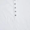 T-shirt Henley « Haze » blanc cassé