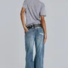 T-shirt Henley Haze gris chiné