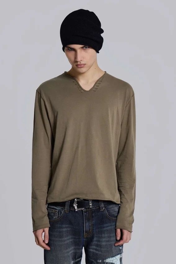 T-shirt Henley Republique