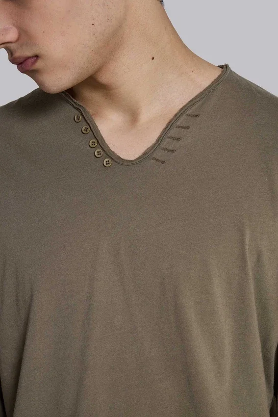 T-shirt Henley Republique