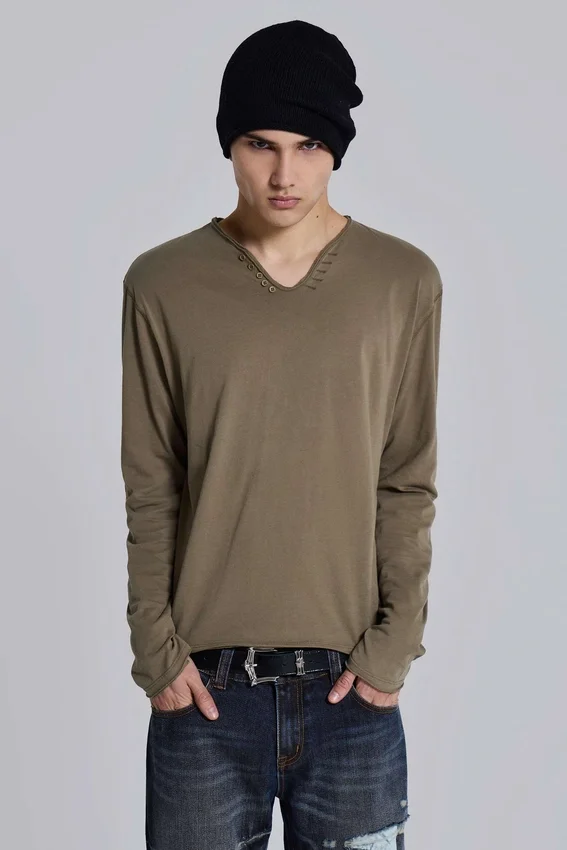 T-shirt Henley Republique