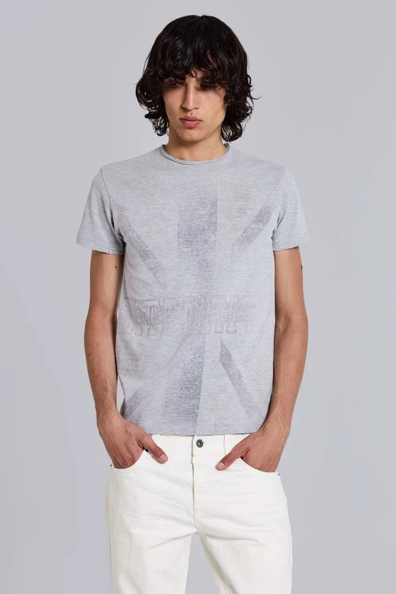 T-shirt Integrity gris chiné