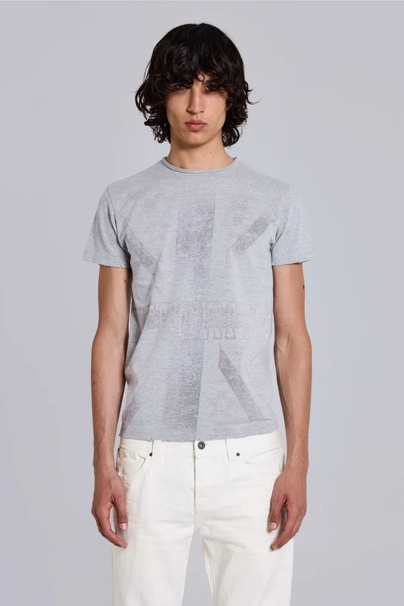 T-shirt Integrity gris chiné
