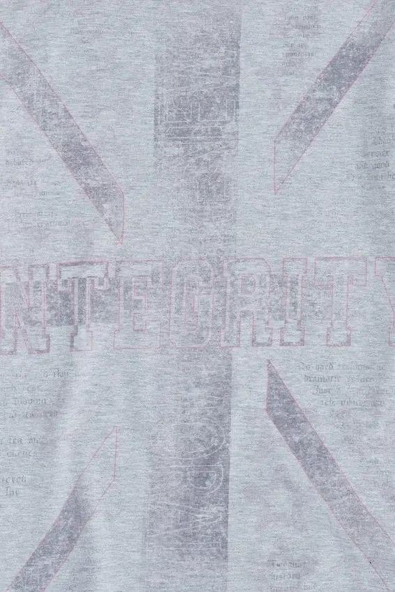 T-shirt Integrity gris chiné