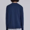 T-shirt Kasper Digi Waffle bleu marine