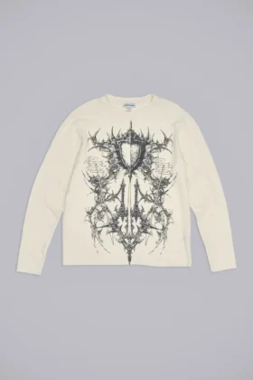 T-shirt Kasper Digi Waffle écru