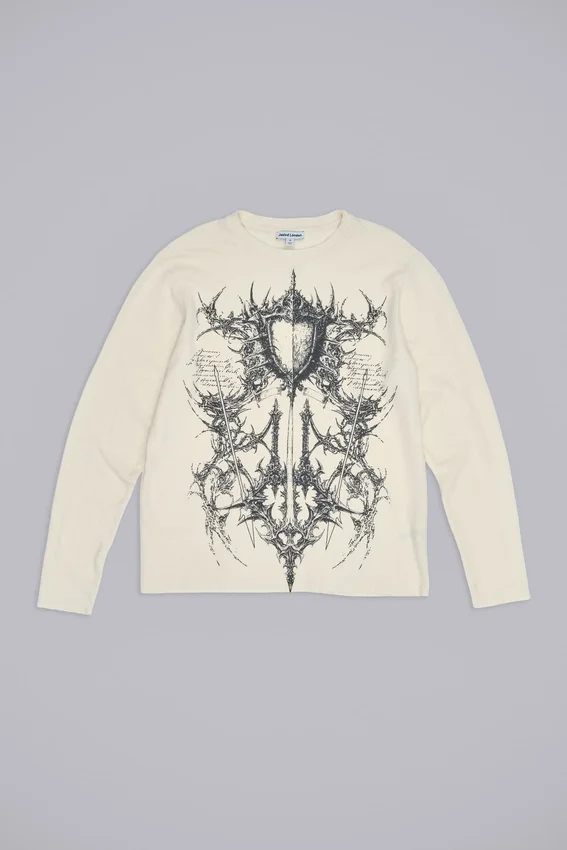 T-shirt Kasper Digi Waffle écru