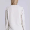 T-shirt Off White à motif tatouage appliqué