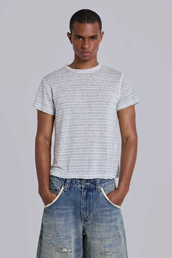T-shirt rayé « Mist »