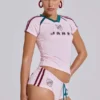 Mini-short de football rose n° 13