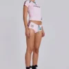 Mini-short de football rose n° 13
