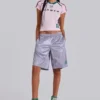 T-shirt rose « No.13 Football » pour bébé