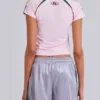 T-shirt rose « No.13 Football » pour bébé