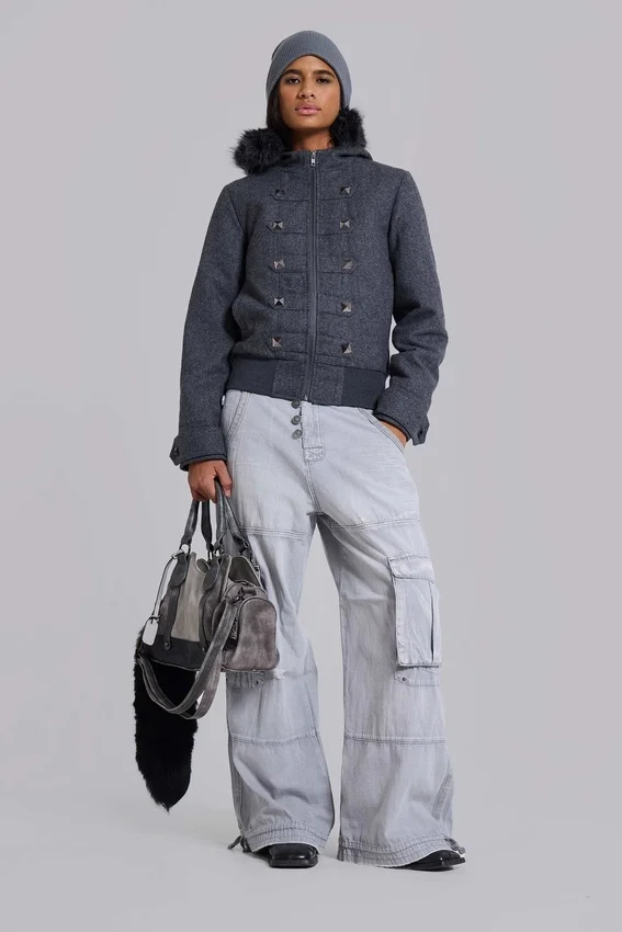 Veste à capuche Marl Military