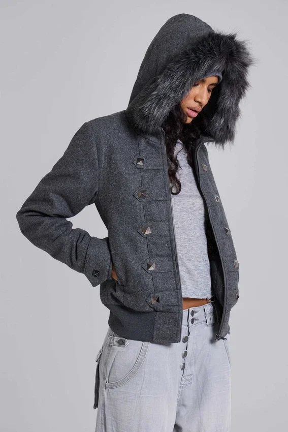 Veste à capuche Marl Military