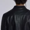 Veste militaire en cuir
