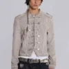 Veste militaire « Rebel » couleur argile