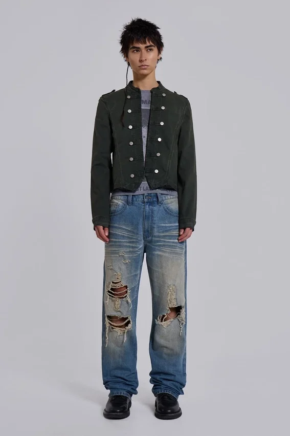 Veste militaire « Rebel » en kaki
