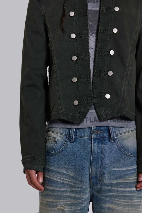 Veste militaire « Rebel » en kaki