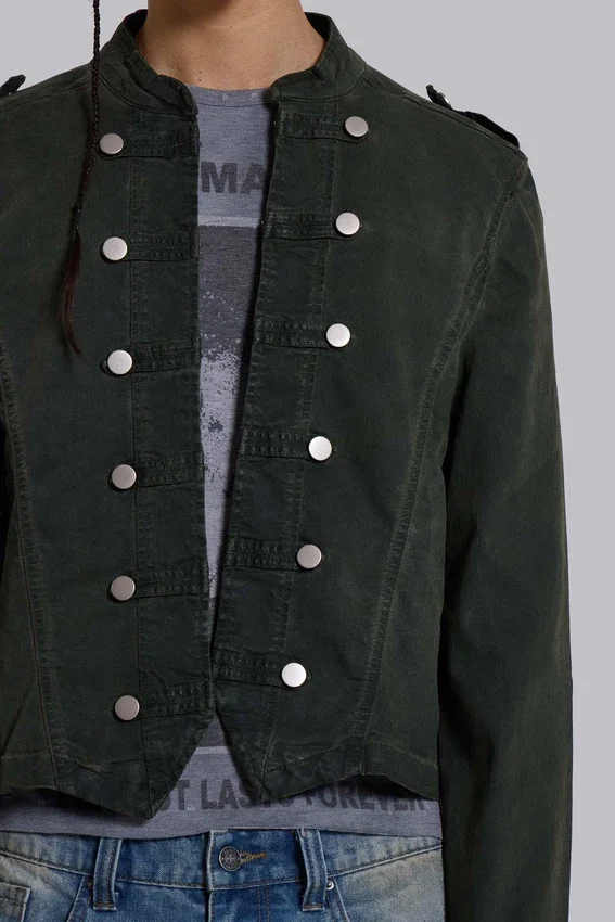Veste militaire « Rebel » en kaki