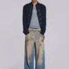 Veste militaire Rebel en noir délavé