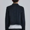 Veste militaire Rebel en noir délavé