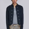 Veste militaire Rebel en noir délavé
