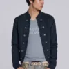 Veste militaire Rebel en noir délavé